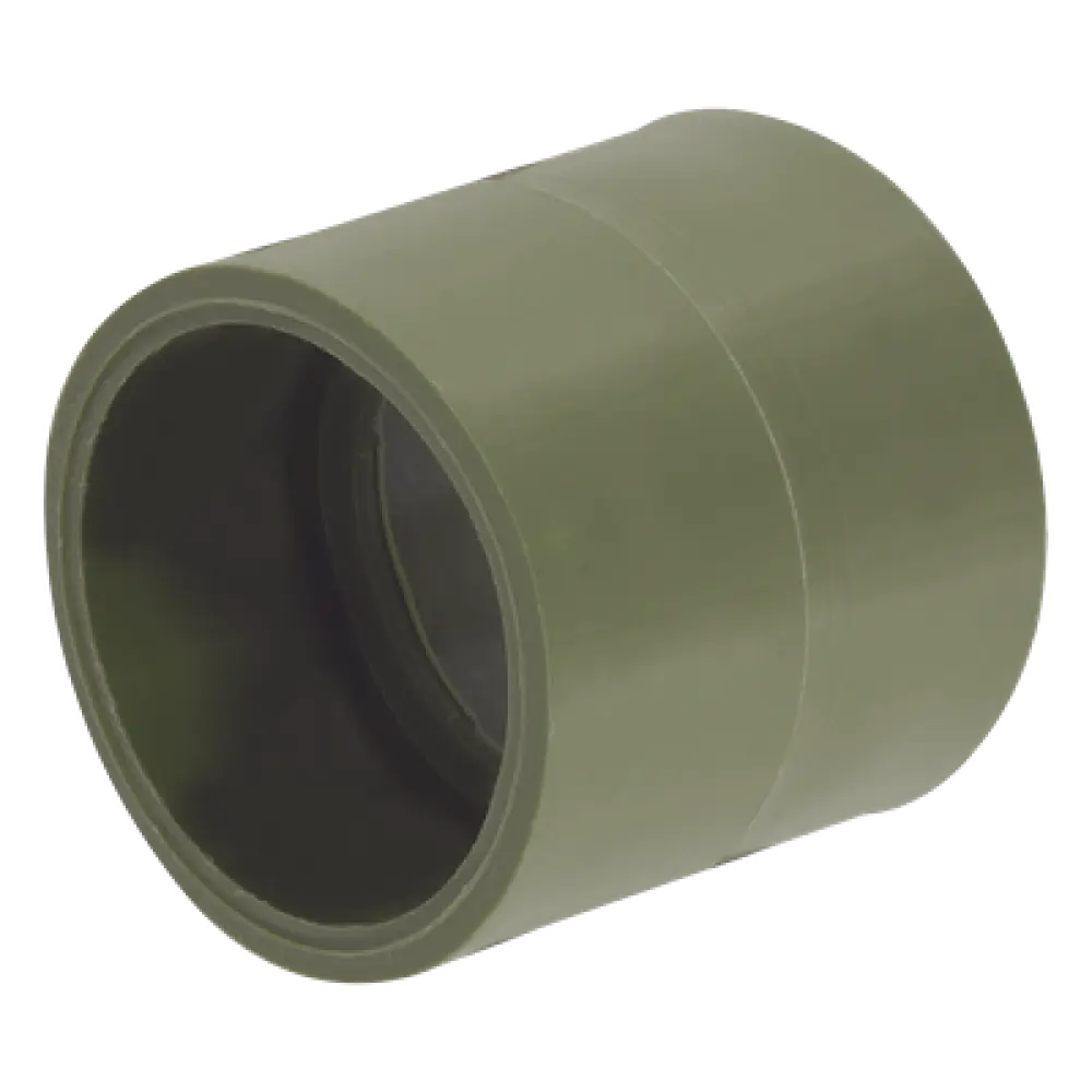 Cople para Tubería PVC Conduit Pesado / 1 1/2" (38 mm) / Norma NMX-E-012 / Auto Extinguible / Uso Aparente y Oculto