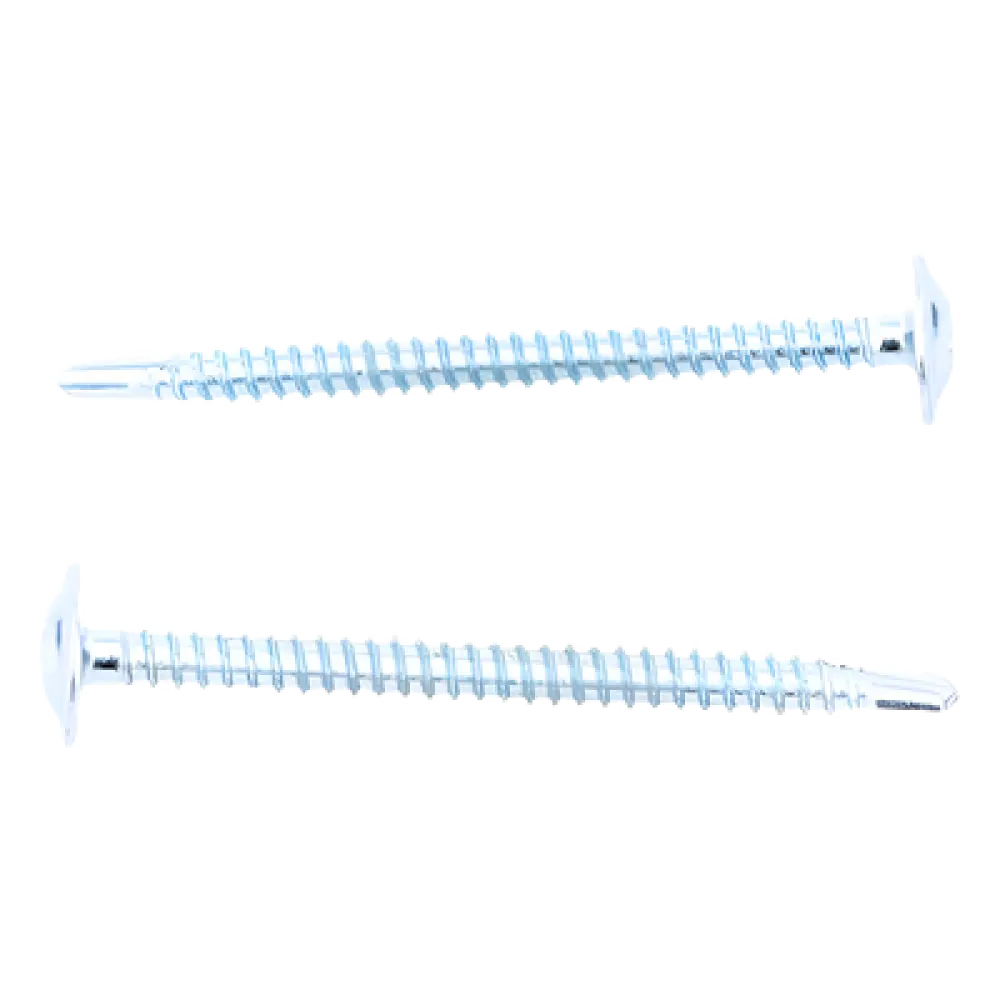 Tornillo Pija / Punta de Broca / Cabeza Truss / #8 x 2" / Acero Galvanizado / DIN 8182 / Bolsa 100 pzas