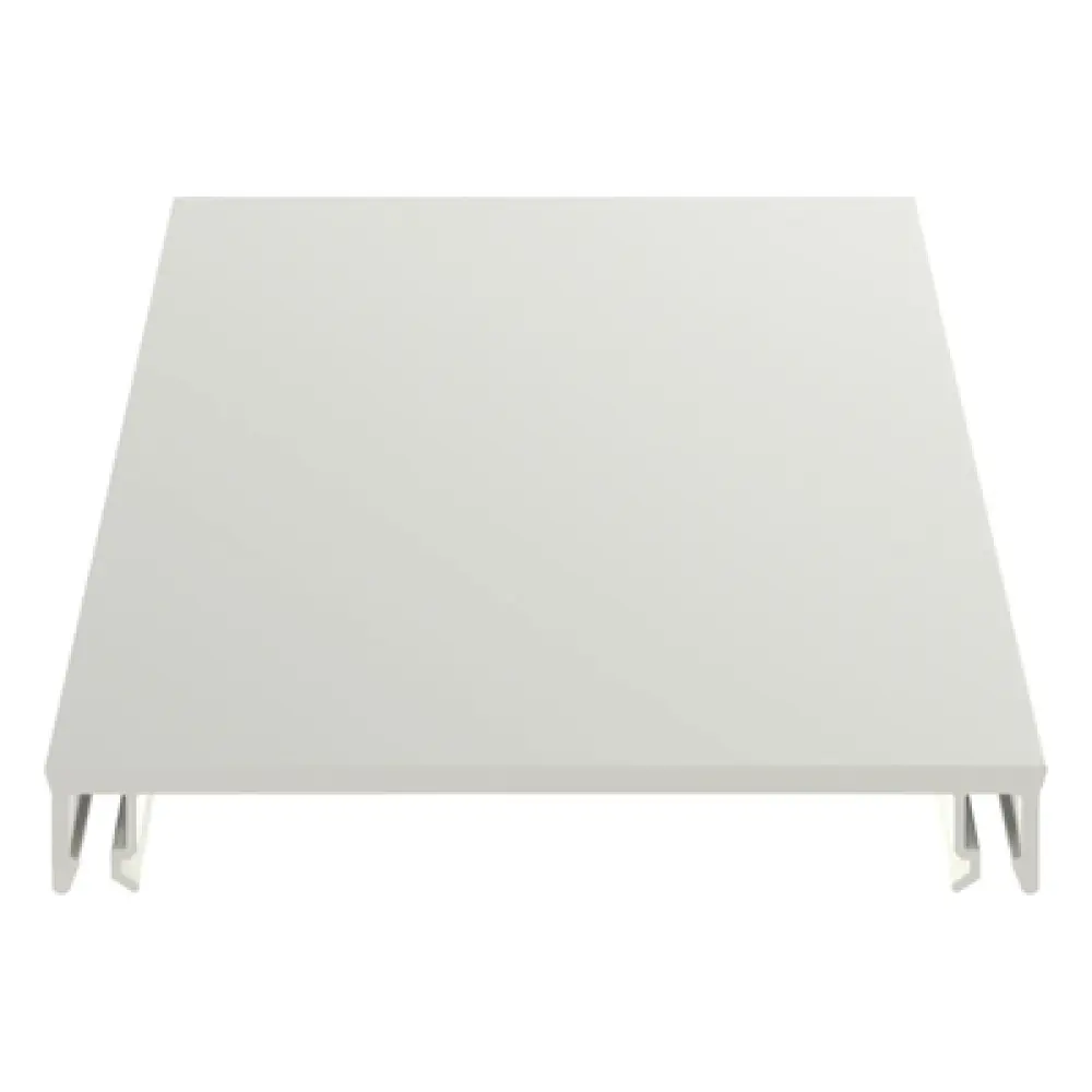 Cubierta para Canaleta / 70.1 x 9.1 x 2400 mm / PVC Rígido / UL94V-0 / Blanco Mate / NEMA T-70