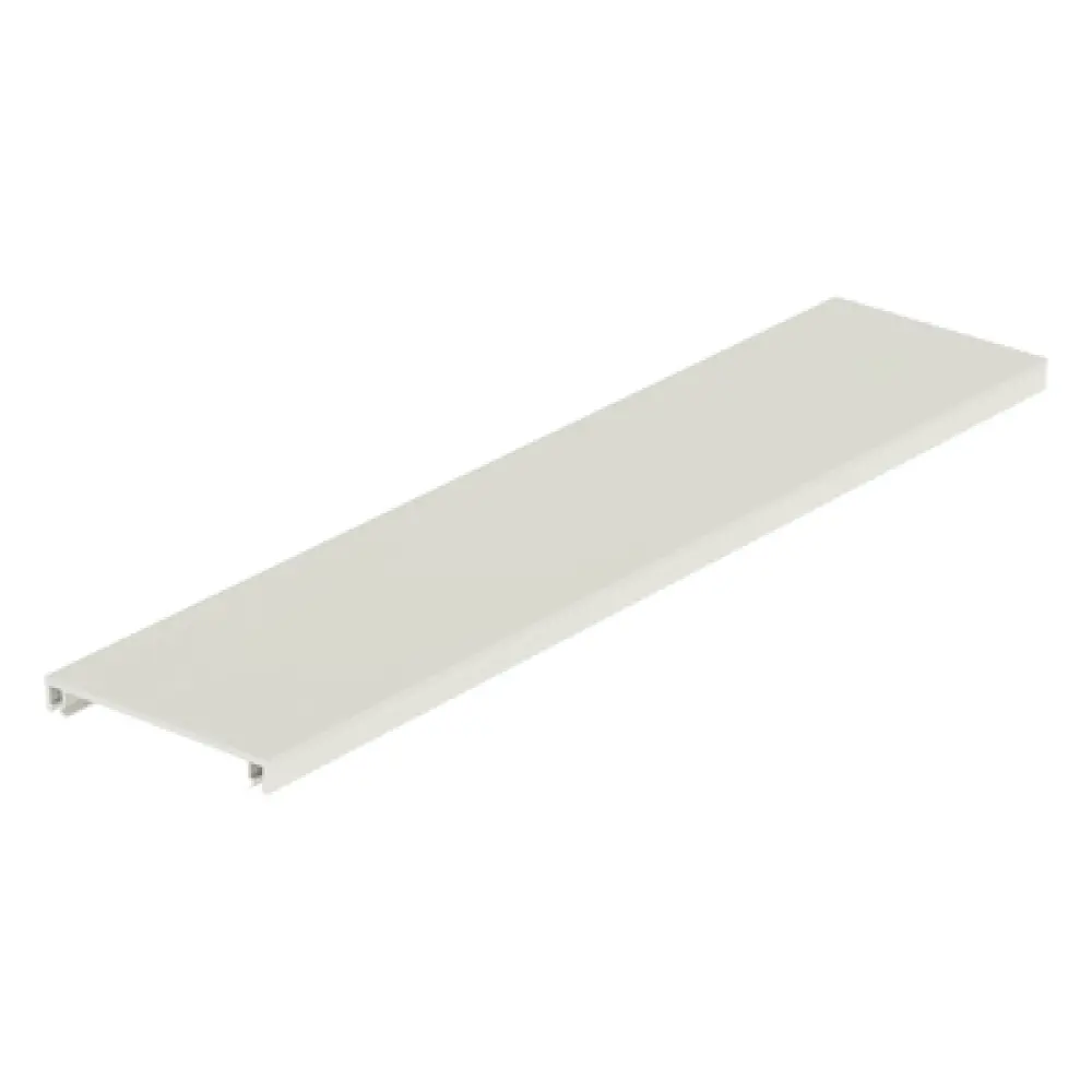 Cubierta para Canaleta / 70.1 x 9.1 x 2400 mm / PVC Rígido / UL94V-0 / Blanco Mate / NEMA T-70