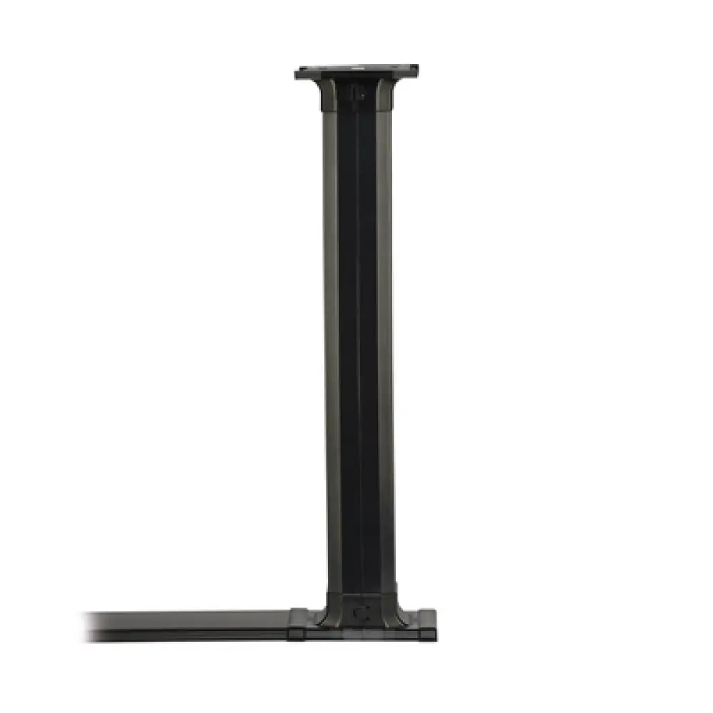Accesorio de Conexión a Mesa / Canaleta de Piso 4 Vías / PVC Rígido / Carga 907 kg / Área 45.11 in² / ADA / Negro
