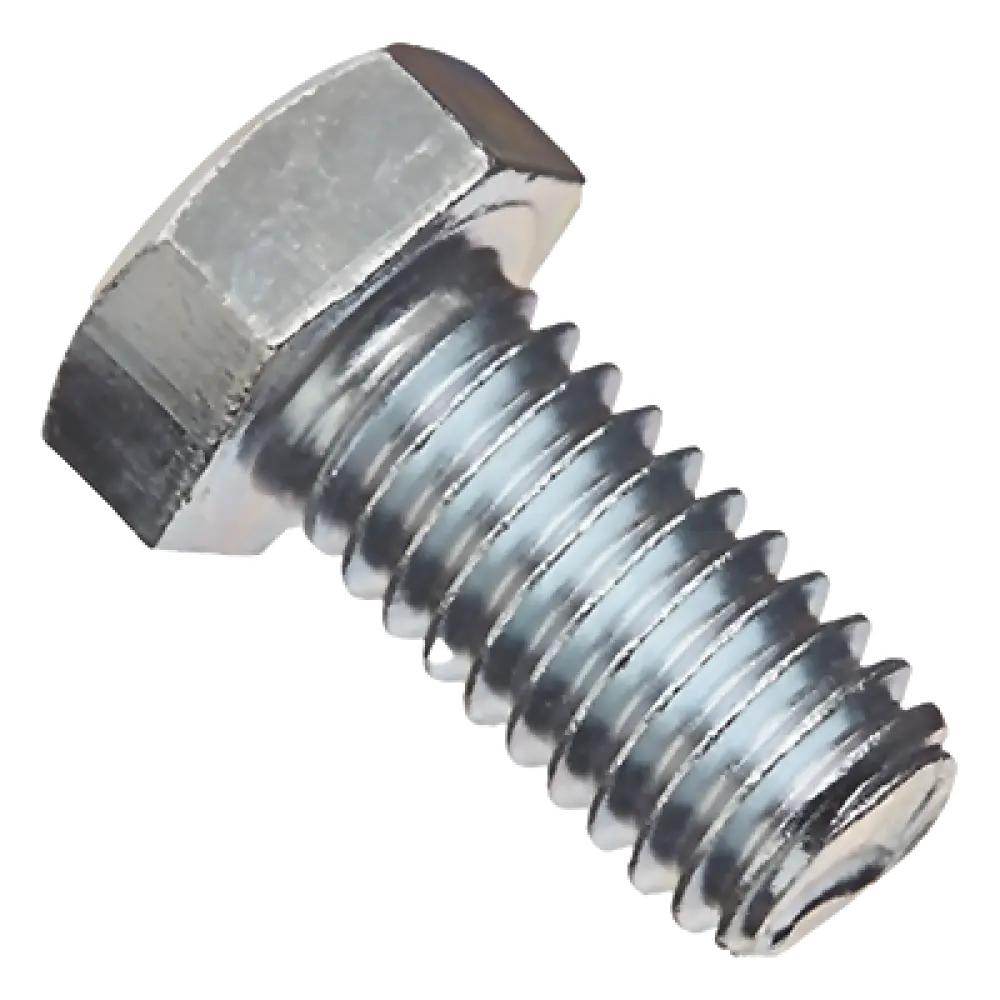 Tornillo Máquina Estándar / Rosca UNC 3/8" (9.5 mm) / Longitud 2 1/2" (63 mm) / Grado 2 / Galvanizado Electrolítico