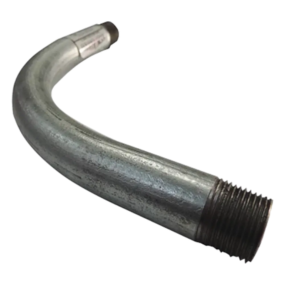Codo para Tubo Galvanizado / Cédula 40 / 3/4" (21 mm) / Rosca Estándar / Interior / Etiqueta Naranja