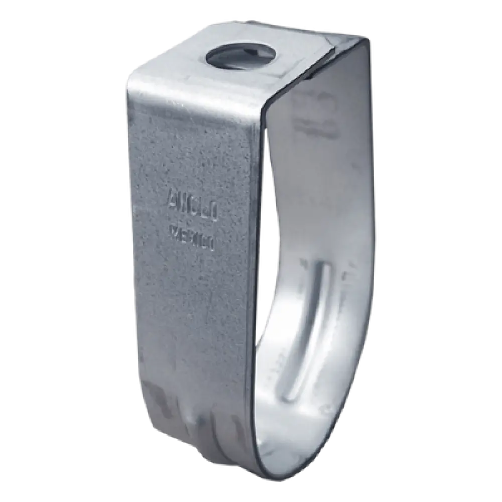 Colgador Tipo Pera / Tubería Conduit 51 mm (2 in) / Barra 3/8 in / Calibre 18 / Acero 1.2 mm