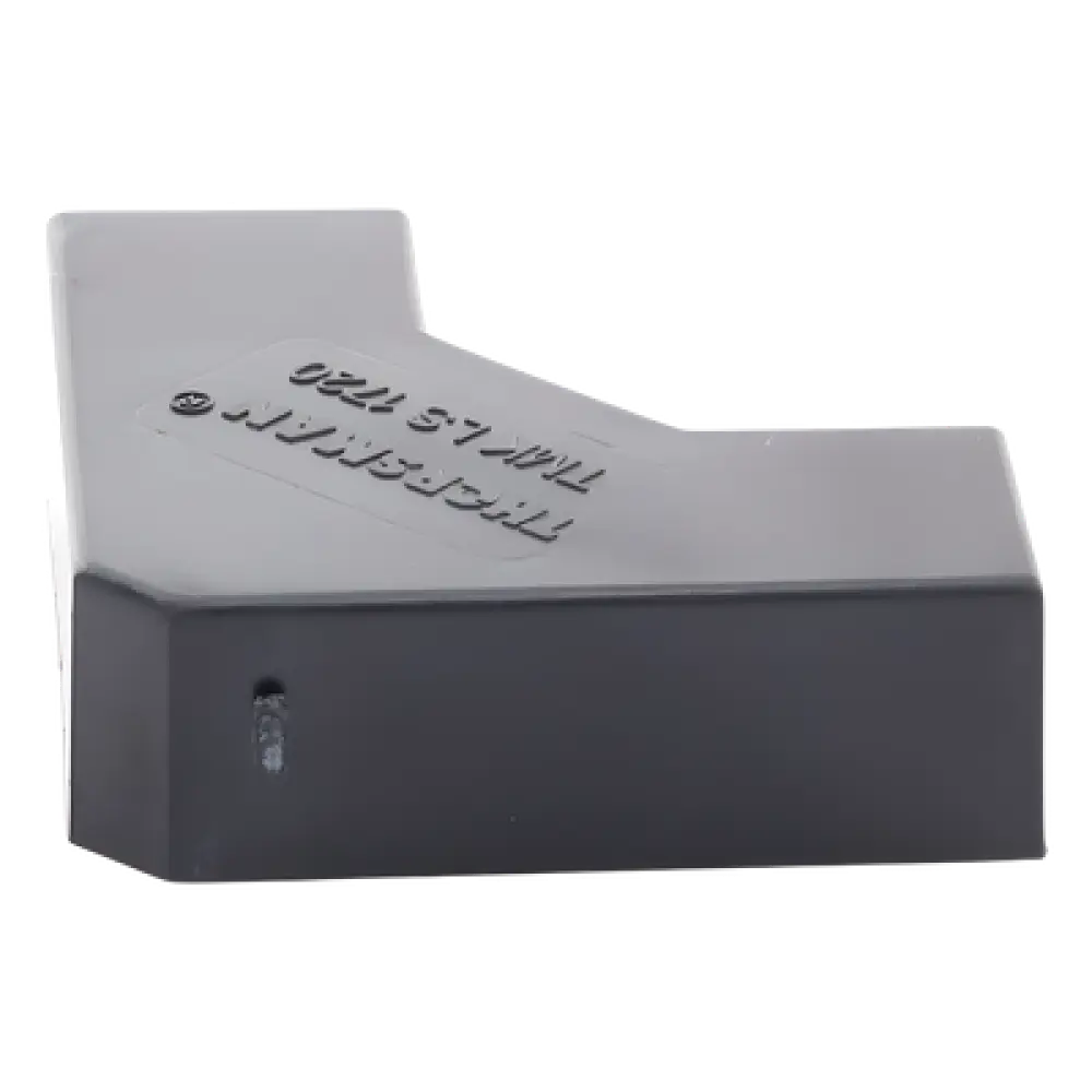 Sección en L para Canaleta / PVC Auto Extinguible / Resistente UV / Rango Térmico -20°C a 85°C / Humedad y Corrosión / 12V Máximo