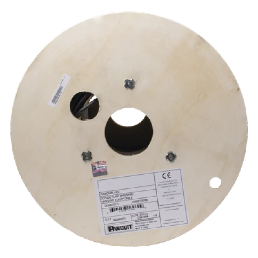 Cable UTP Cat6 / 23 AWG / Gel Relleno / Exterior UV / -40°C a 80°C / 305 m (1000 ft)