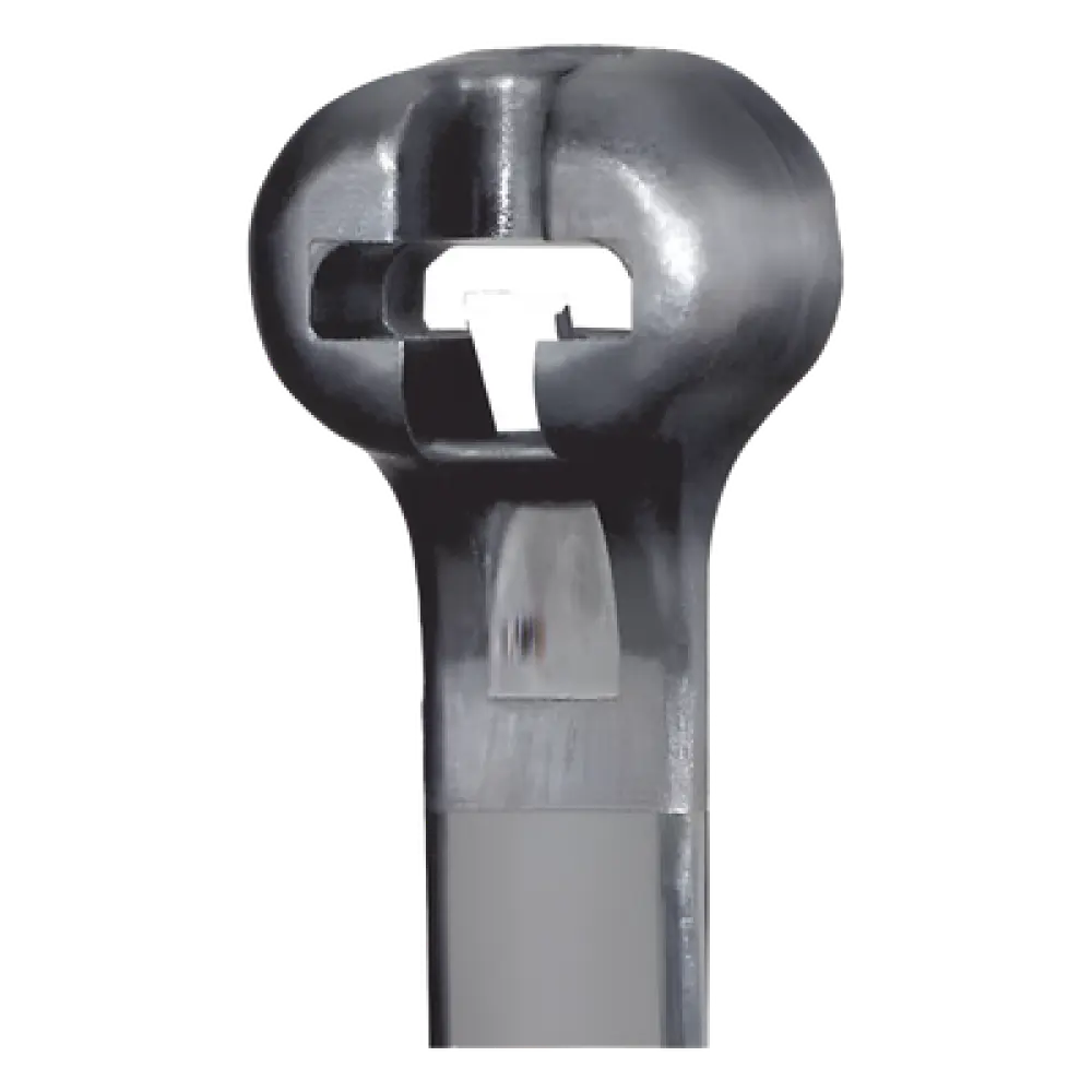 Cincho de Nylon 6.6 / 620 mm (2,034.1 ft) largo x 7 mm ancho / Bloqueo de Acero Inoxidable / Resistente a UV / Exterior e Interior / Paquete 100 pz