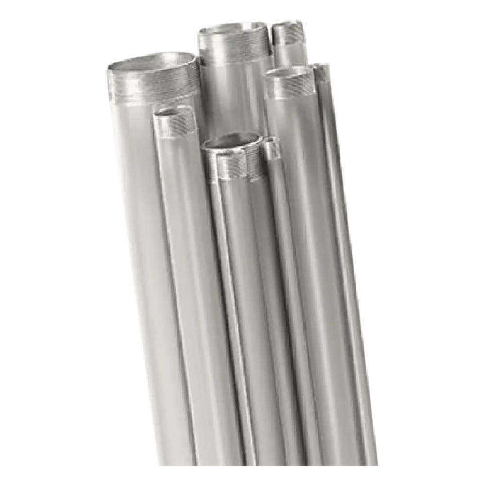 Tubo Conduit Rígido de Aluminio / 31.8 mm (1 1/4") / Longitud 3.05 m (10 ft) / Aluminio 6063 Sin Costura / UL-6A / ANSI C80.5