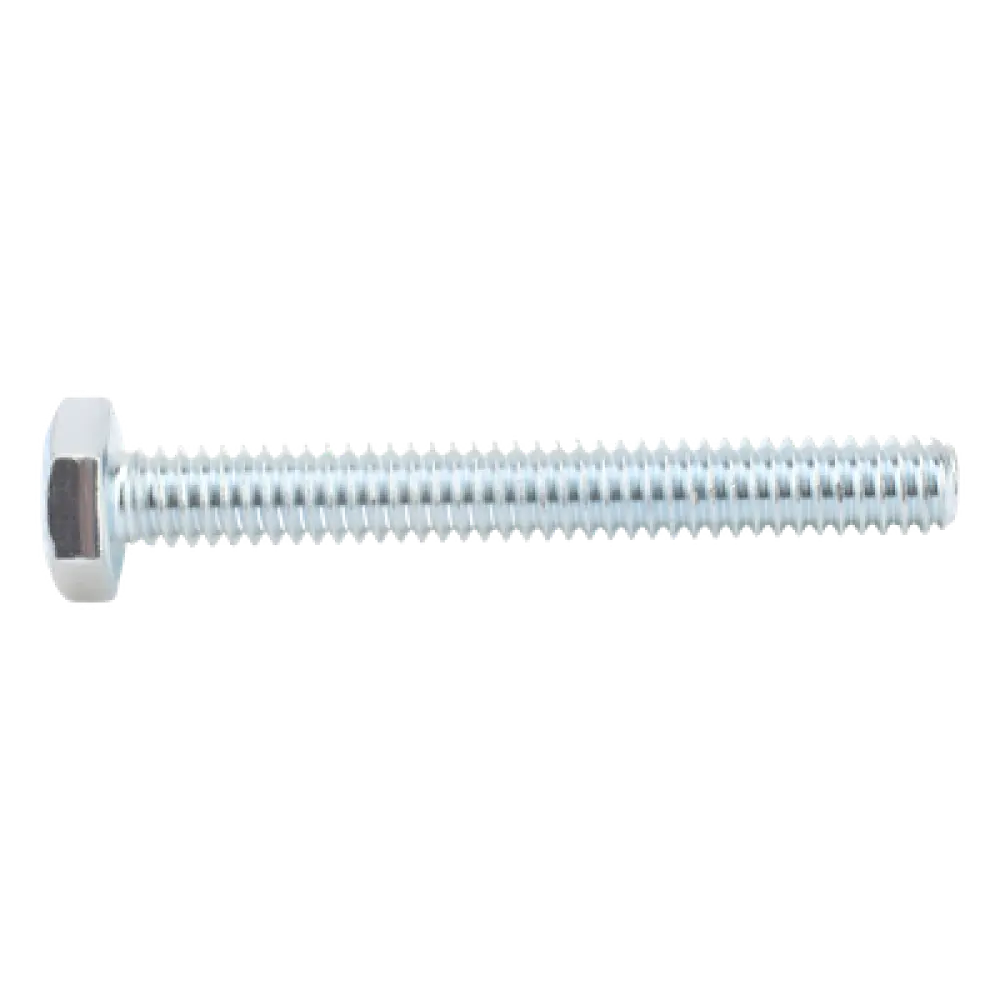 Tornillo Máquina / Grado 2 / 1/4" (6.4 mm) / 2" (50 mm) / Rosca Parcial / Galvanizado Electrolítico