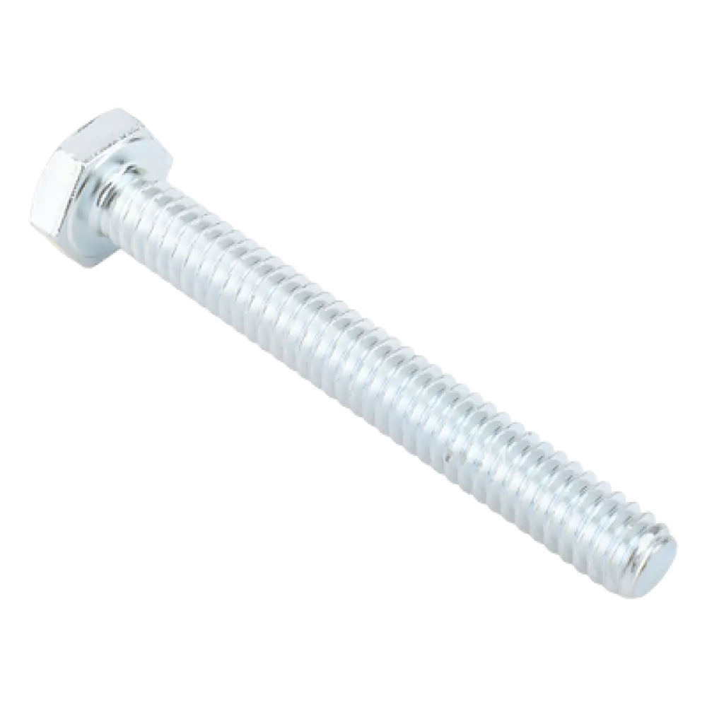 Tornillo Máquina / Grado 2 / 1/4" (6.4 mm) / 2" (50 mm) / Rosca Parcial / Galvanizado Electrolítico
