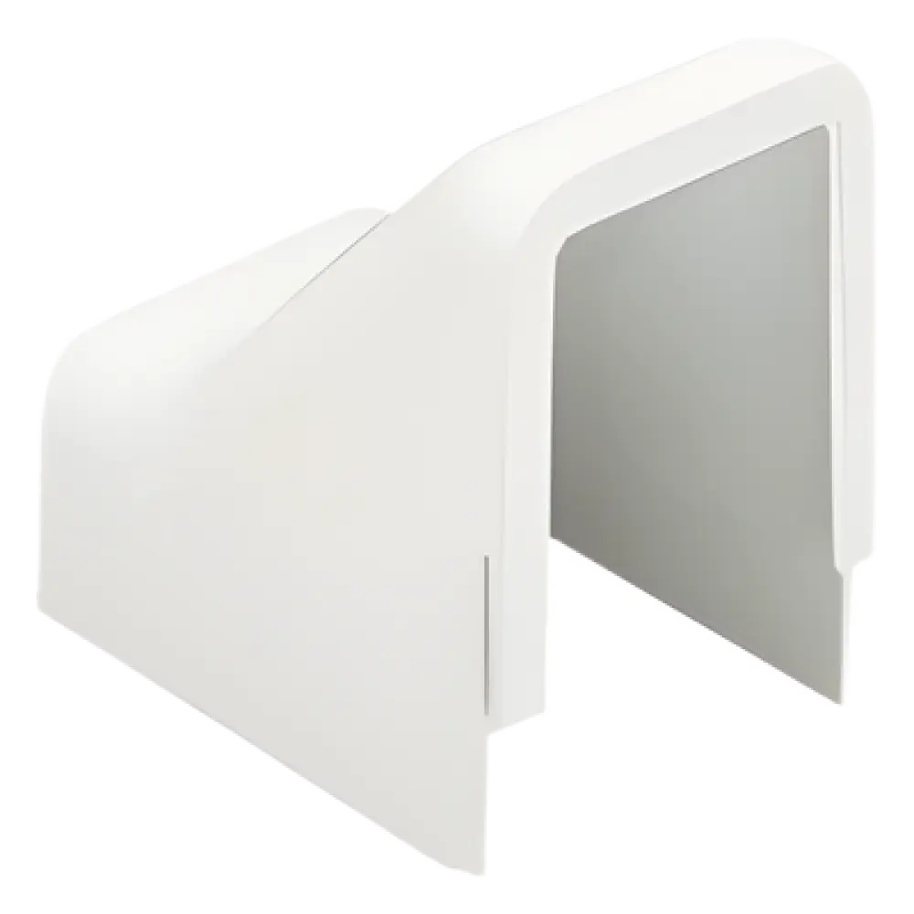 Conexión para Techo Falso/Entrada / Canaleta LD10 / ABS Blanco Mate / UL94V-0 FT4 / Radio de Curvatura 1 in / 0 a 50°C / TIA/EIA