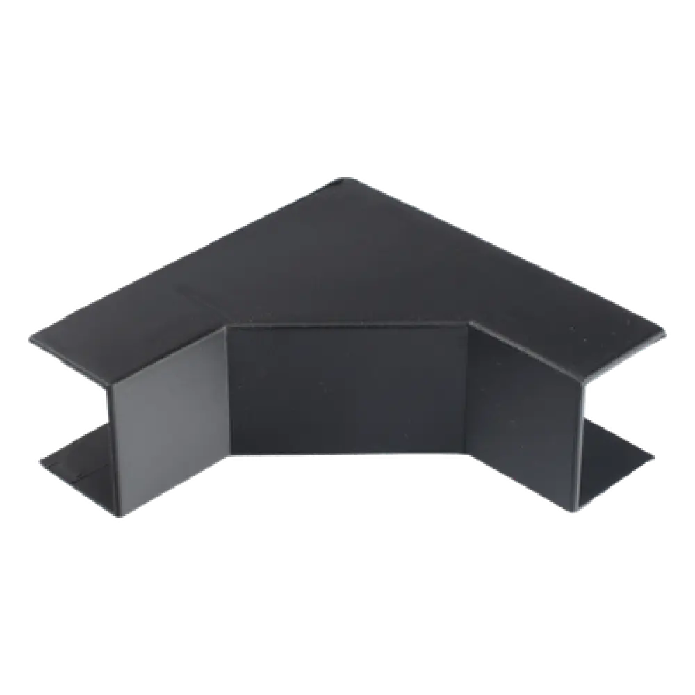 Esquinero Interior / PVC Autoxtinguible / Para Canaleta TMK-1720-N-CC / Color Negro