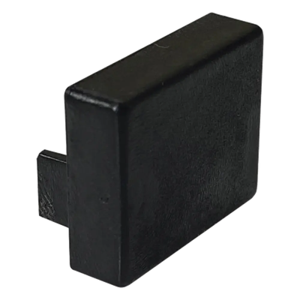 Tapa Final / PVC Autoextinguible / Negro / Para Canaleta 1720