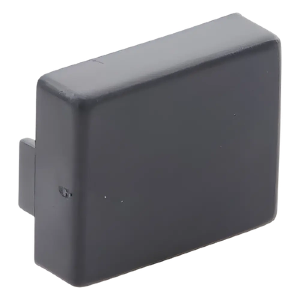 Tapa Final / PVC Autoextinguible / Negro / Para Canaleta 1720