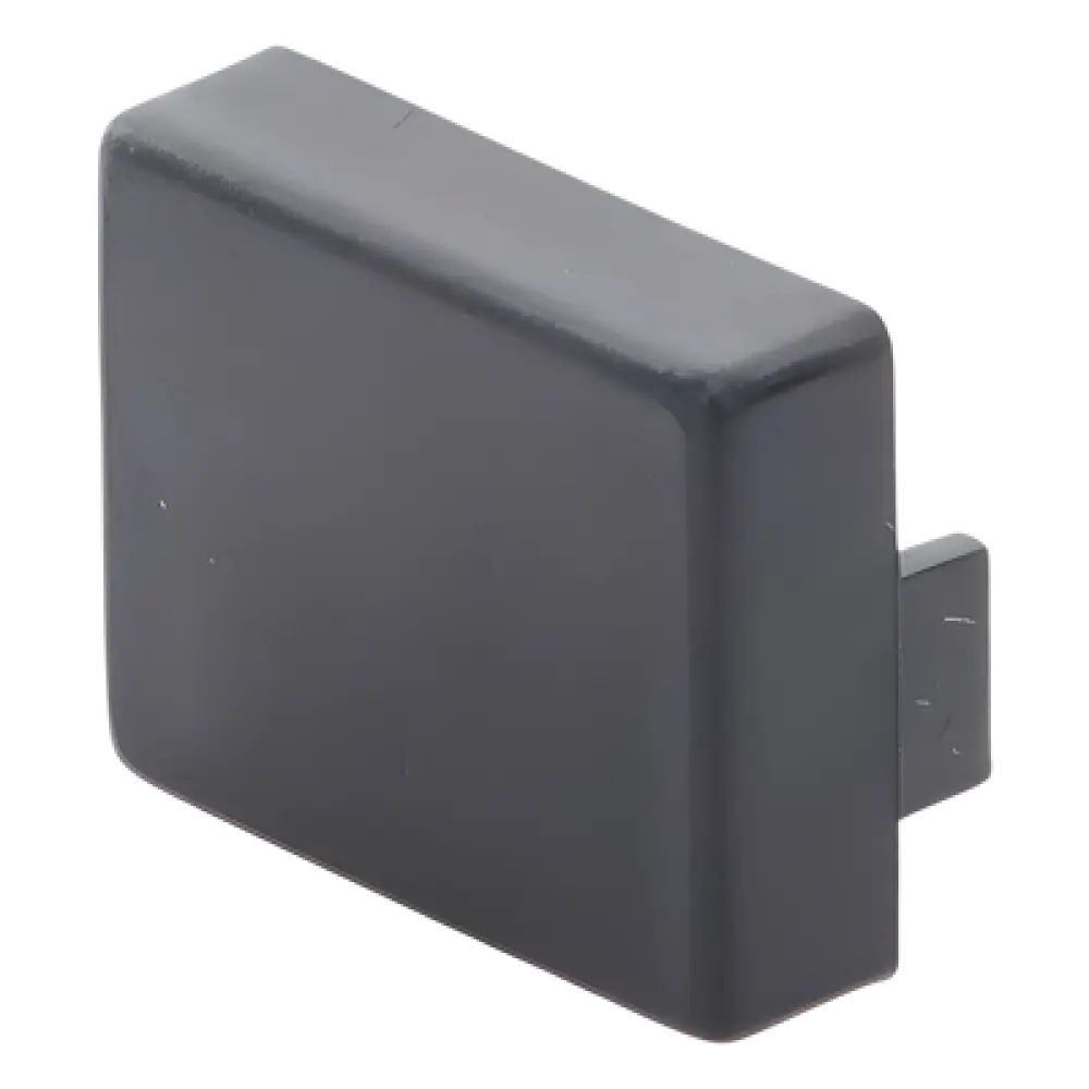 Tapa Final / PVC Autoextinguible / Negro / Para Canaleta 1720