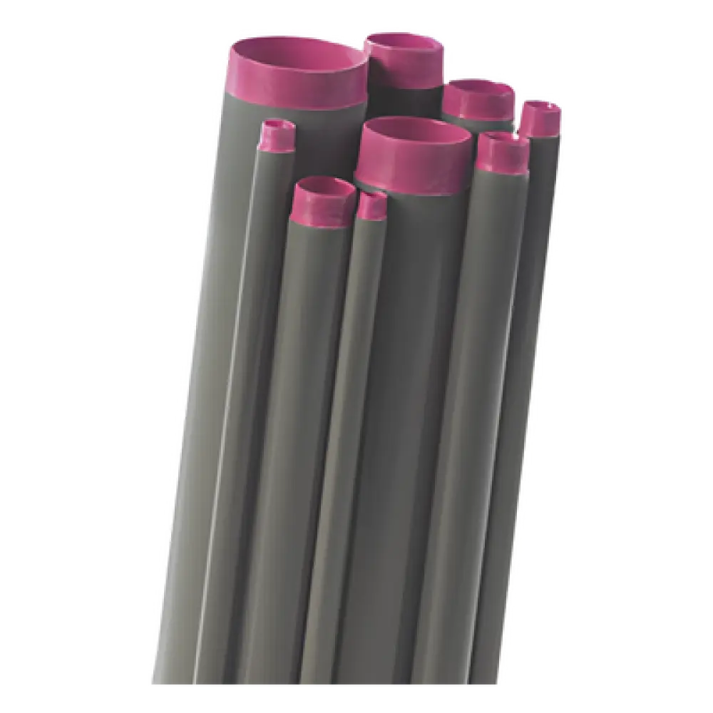 Tubo Conduit Rígido / Aluminio 6063 / Recubrimiento PVC 40 mils / 2" (50.8 mm) / 3.05 m (10 ft) / Sin Costura