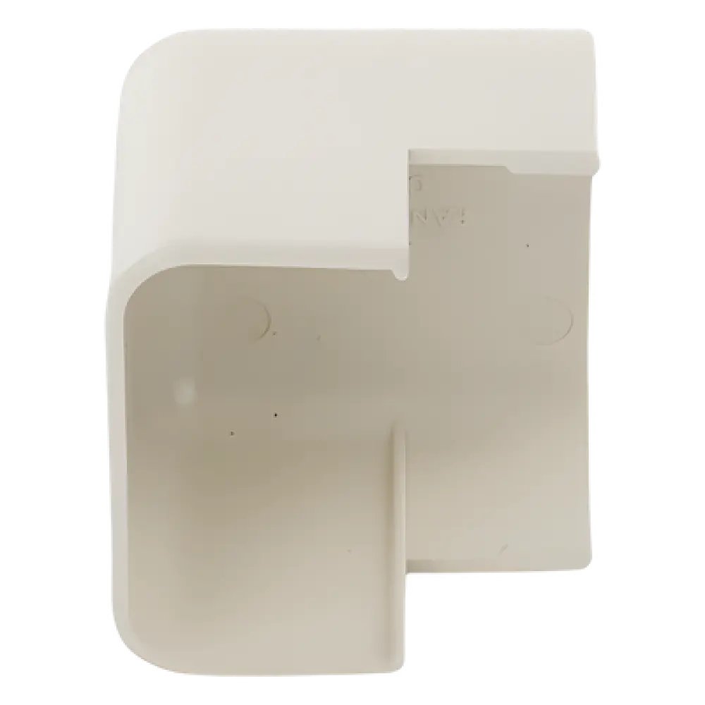 Esquinero exterior / Canaleta LD10 / ABS / Blanco Mate / UL94V-0 / FT4 / 0 a 50°C