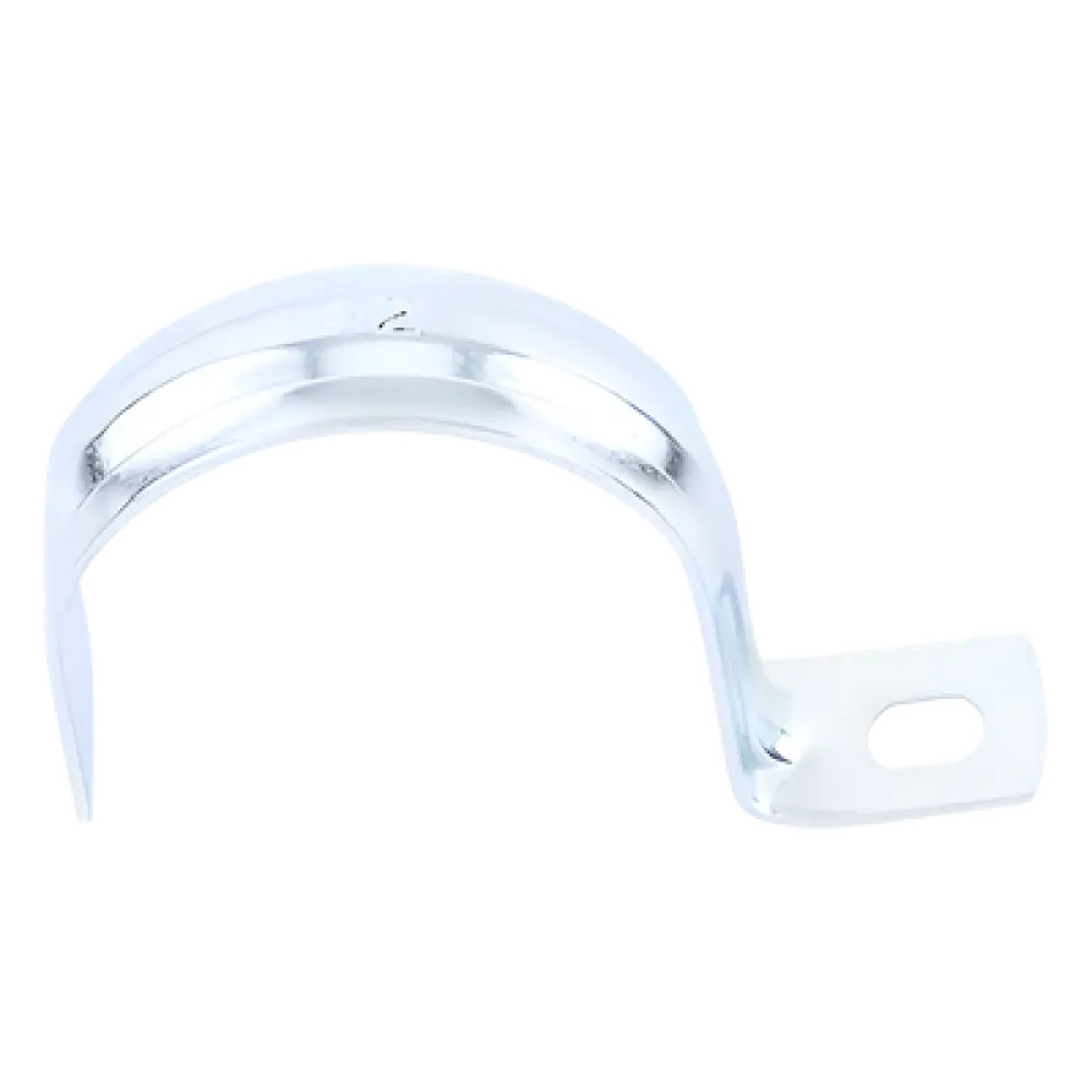 Abrazadera Tipo Uña / 1 1/4" (31.75 mm) / Acero 0.9-1.2 mm / Cincado 5 micras / Instalación Múltiples Superficies
