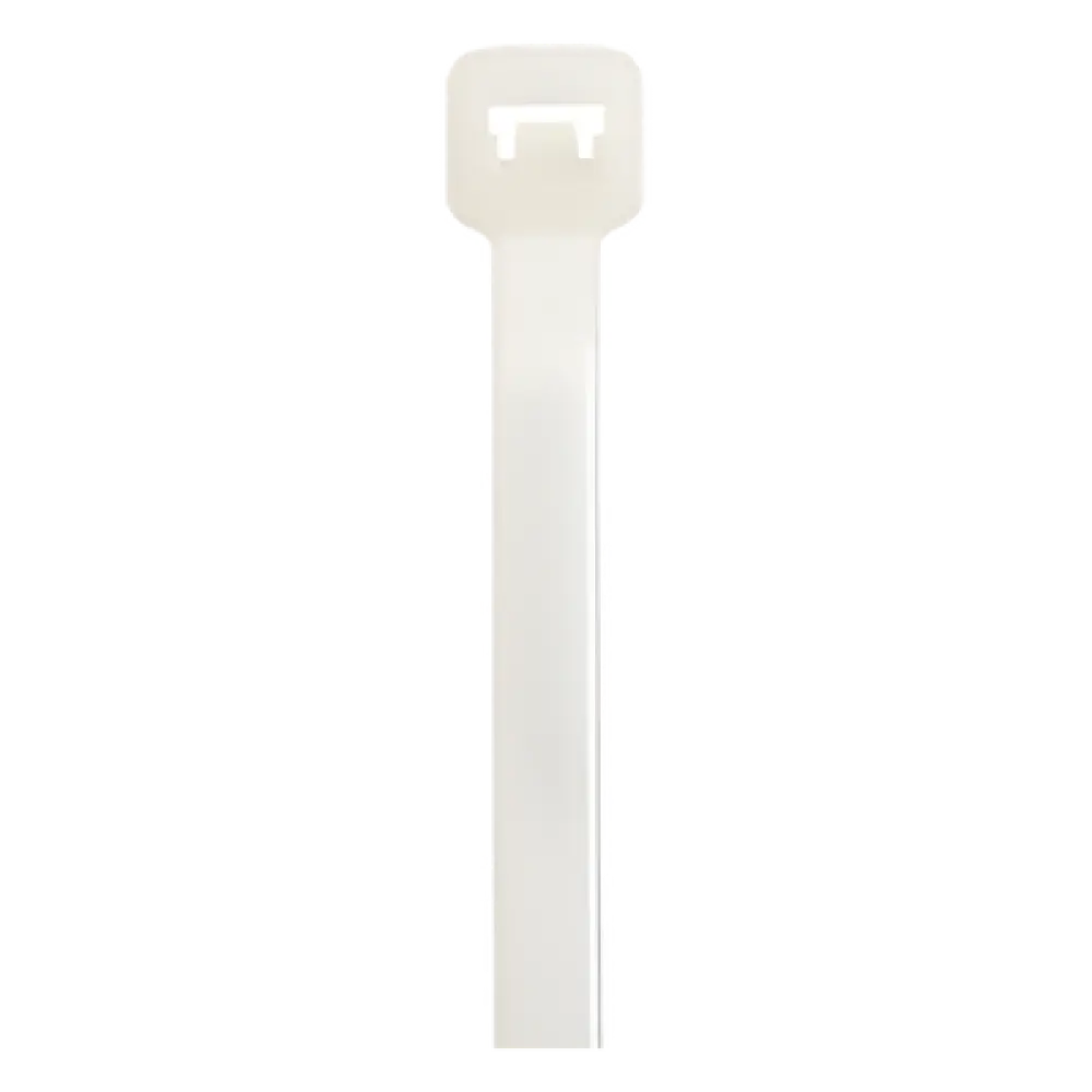 Cincho de Nylon / 160 mm (6.3') x 4.8 mm (0.19') / Tensión 50 lb (222 N) / Nylon 6.6 / Calificación AH-2 / Paquete 1000 Piezas