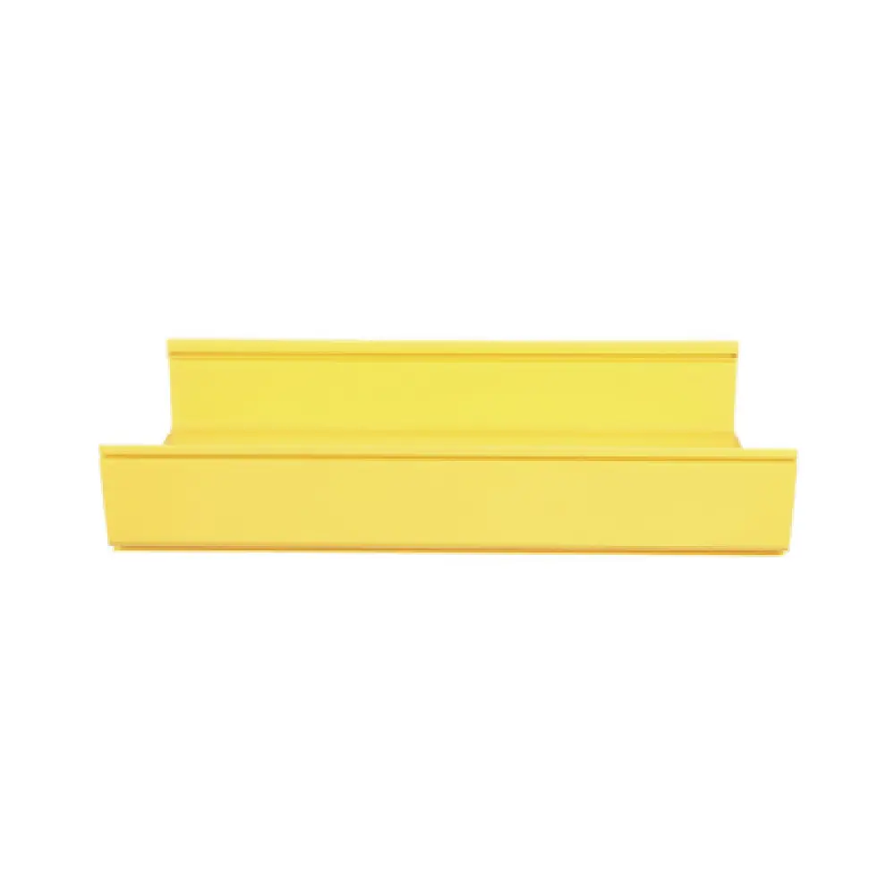 Canaleta para Fibra Óptica / PVC Rígido UL 94V-0 / 12x4 in / 1.8 m (5.9 ft) / Capacidad 773 Cables / QuikLock / Amarillo