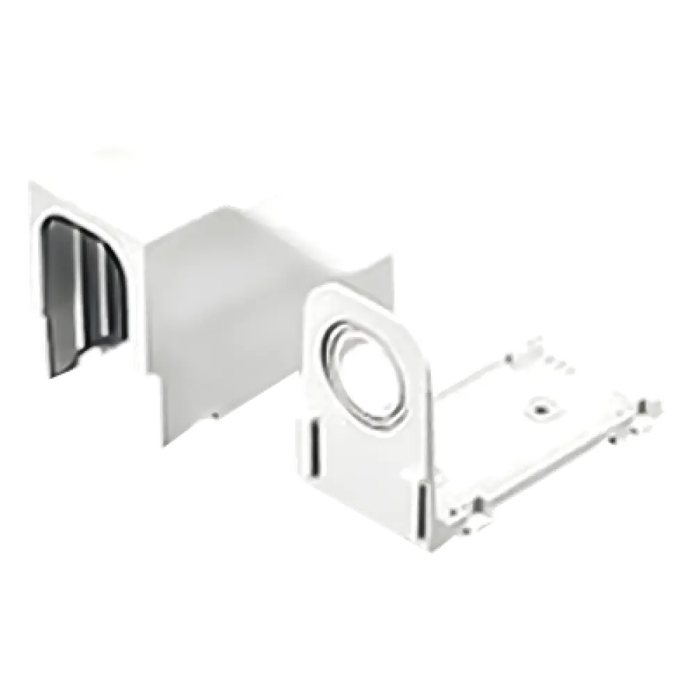 Accesorio para Techo Falso/Entrada / Conexión Tubería 1/2 a 1 In / Compatible Canaletas LD3, LD5 y LD10 / UL94V-0 / TIA/EIA