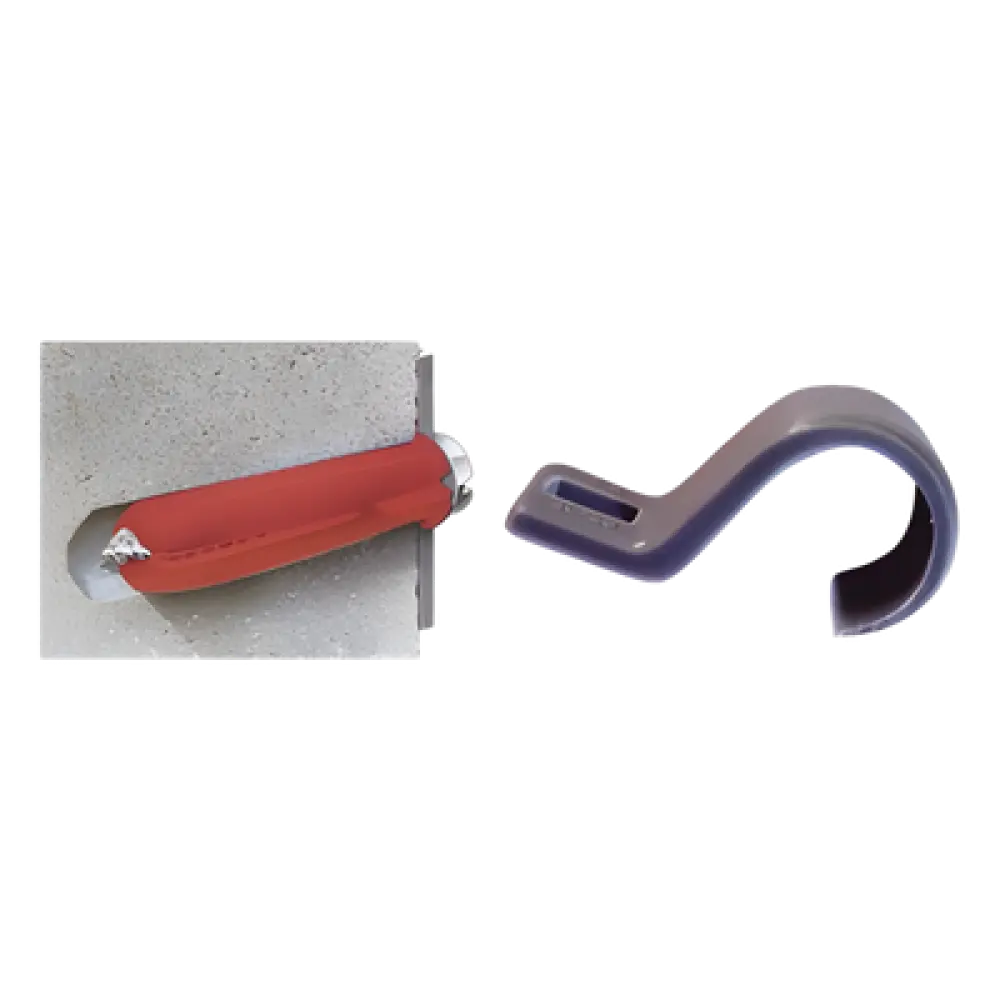 Kit de Fijación / 3 Unidades / Tubo 3/4 pulg / Polietileno Flexible / -10°C a +120°C / Interior y Exterior