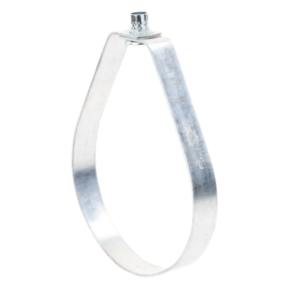 Abrazadera Tipo Pera / 4" (115 mm) / Carga 669 kg / Tuerca 1/2" / Cincado Electrolítico 5 micras / Diseño Monobloque