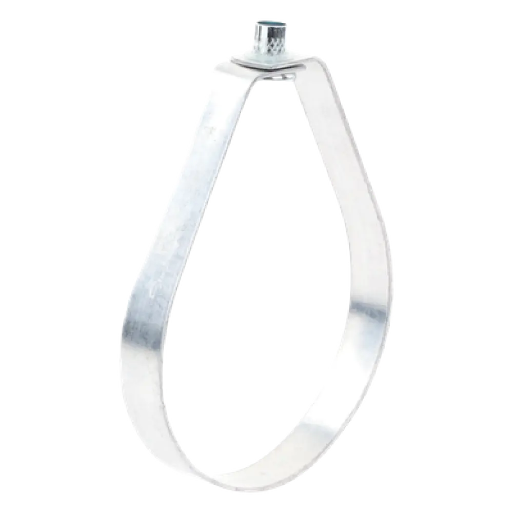 Abrazadera Tipo Pera / 4" (115 mm) / Carga 669 kg / Tuerca 1/2" / Cincado Electrolítico 5 micras / Diseño Monobloque
