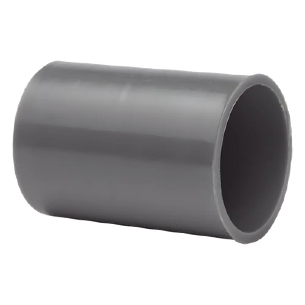 Cople Conduit Cédula 40 / 1/2" / PVC 12454 / UL 651 / Unión Cementada / Aplicación Subterránea y Exteriores