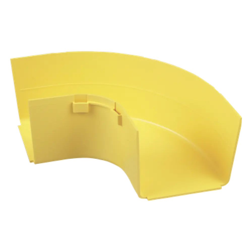 Accesorio de Canalización / Ángulo Recto Horizontal 90° / 4x4 / Radio de Curvatura 50.8 mm / ABS 94V-0 / 107.2 x 233.9 mm