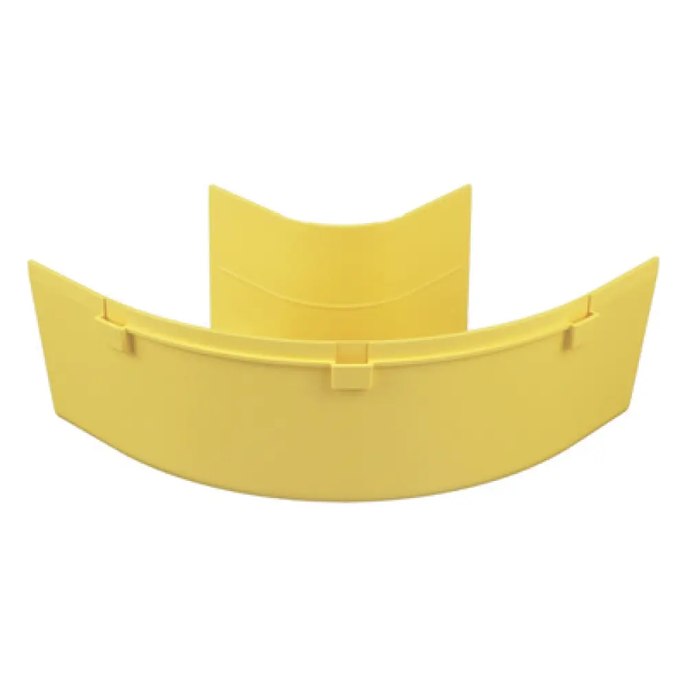 Accesorio de Canalización / Ángulo Recto Horizontal 90° / 4x4 / Radio de Curvatura 50.8 mm / ABS 94V-0 / 107.2 x 233.9 mm