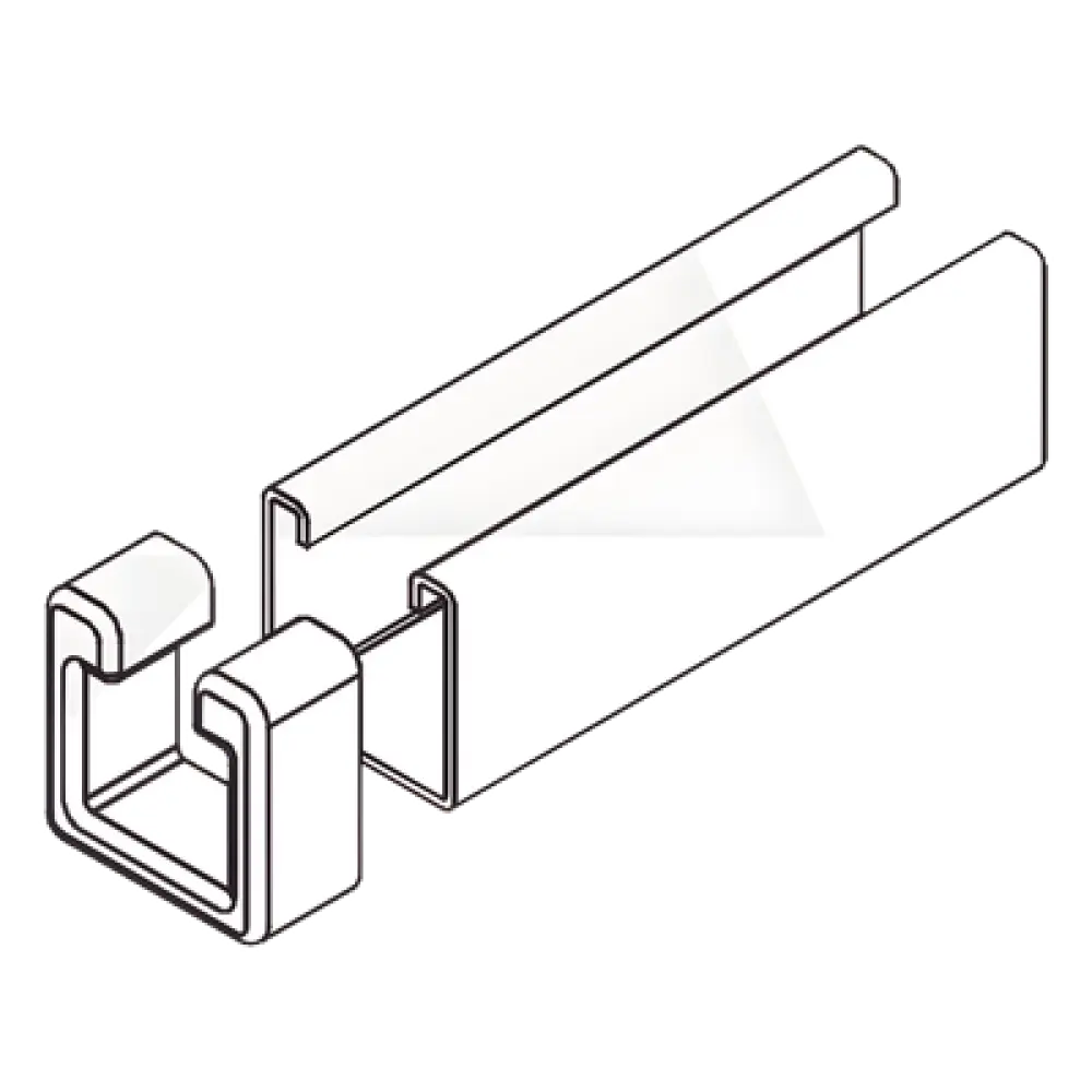 Tope Unicanal / Muesca para Tornillo 3/8" (9.5 mm) / Diseño de Precisión / Uso Industrial