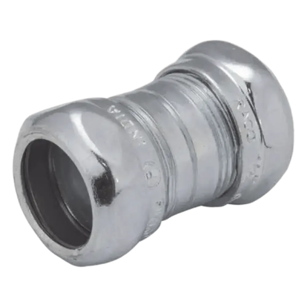 Conector de Compresión / Acero Galvanizado / Pared Delgada 1 1/4 in / 48 mm x 48 mm / 0.27 kg / Industrial