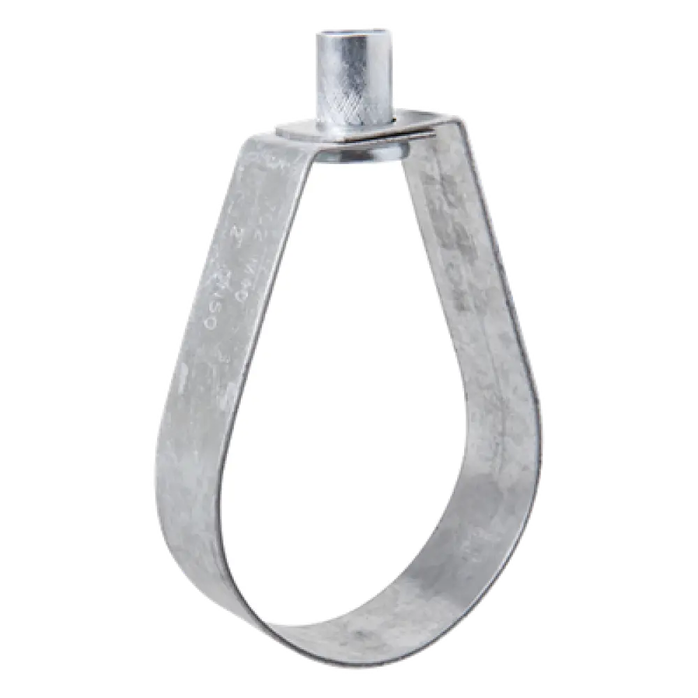 Abrazadera Tipo Pera / 2 1/2" (77 mm) / Carga 426 kg / Cincado Electrolítico 5 micras / Tuerca 3/8" / Montaje Rápido