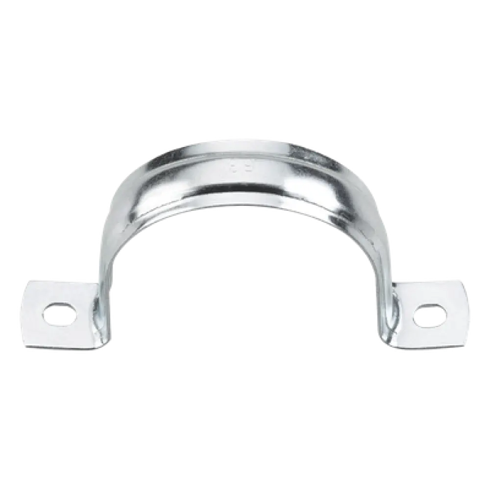 Abrazadera Omega / 5/8" (15.87 mm) / Acero Cincado / Carga 30 kg / Conduit y Cables Ligeros
