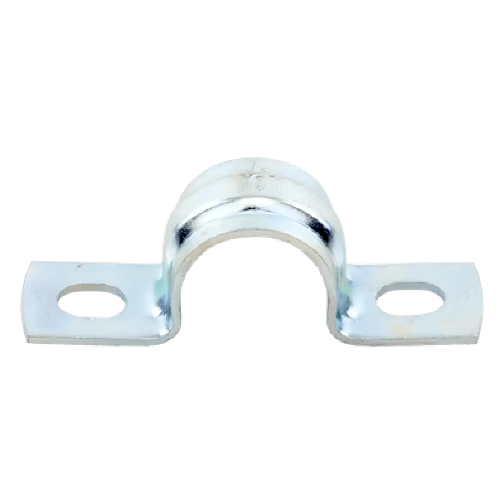 Abrazadera Omega / 5/8" (15.87 mm) / Acero Cincado / Carga 30 kg / Conduit y Cables Ligeros