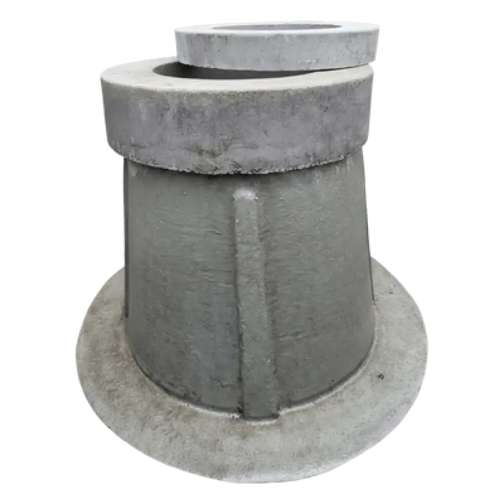 Registro Cónico Esbelto / 50 x 70 cm / Superficie Antiderrapante / Resistencia 15 Toneladas / Uso Vehicular Pesado / Cierre con Tornillo de Seguridad
