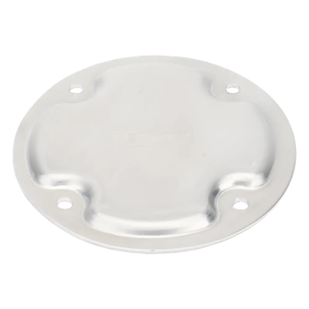 Tapa Hermética para Caja Redonda / Aluminio Diecast / IP66 / Tornillos con Empaque / Intemperie Industrial