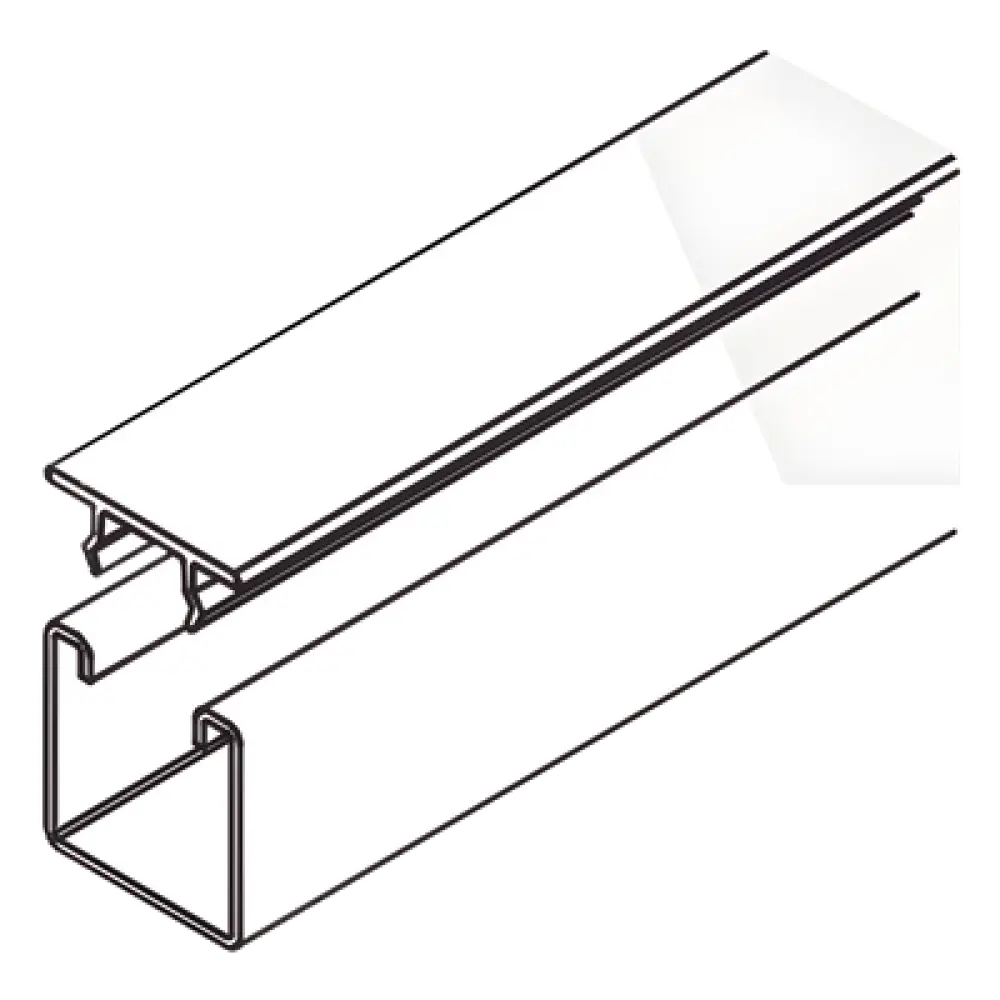 Tope Unicanal Plano / 3/8" (9.5 mm) / Diseño Compacto / Material Resistente