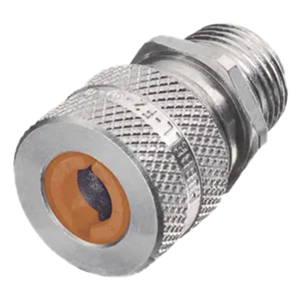 Conector de Cable / Aluminio Macho Recto / Calibre 3.2-4.7 mm (0.13-0.19") / 3/4" / Clase I Div. 2 / NEMA 4, 4X, 12, 13
