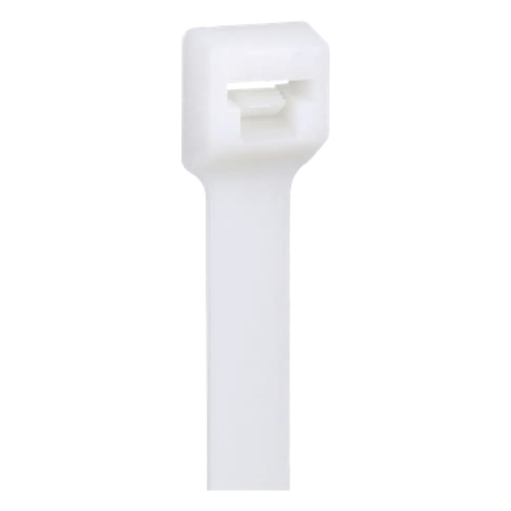 Cincho de Bloqueo / Nylon 6.6 / 142 mm (5.6 in) x 2.5 mm / Resistencia 18 lbs (80 N) / UL Listado / Espacios Plenum / 1000 Piezas