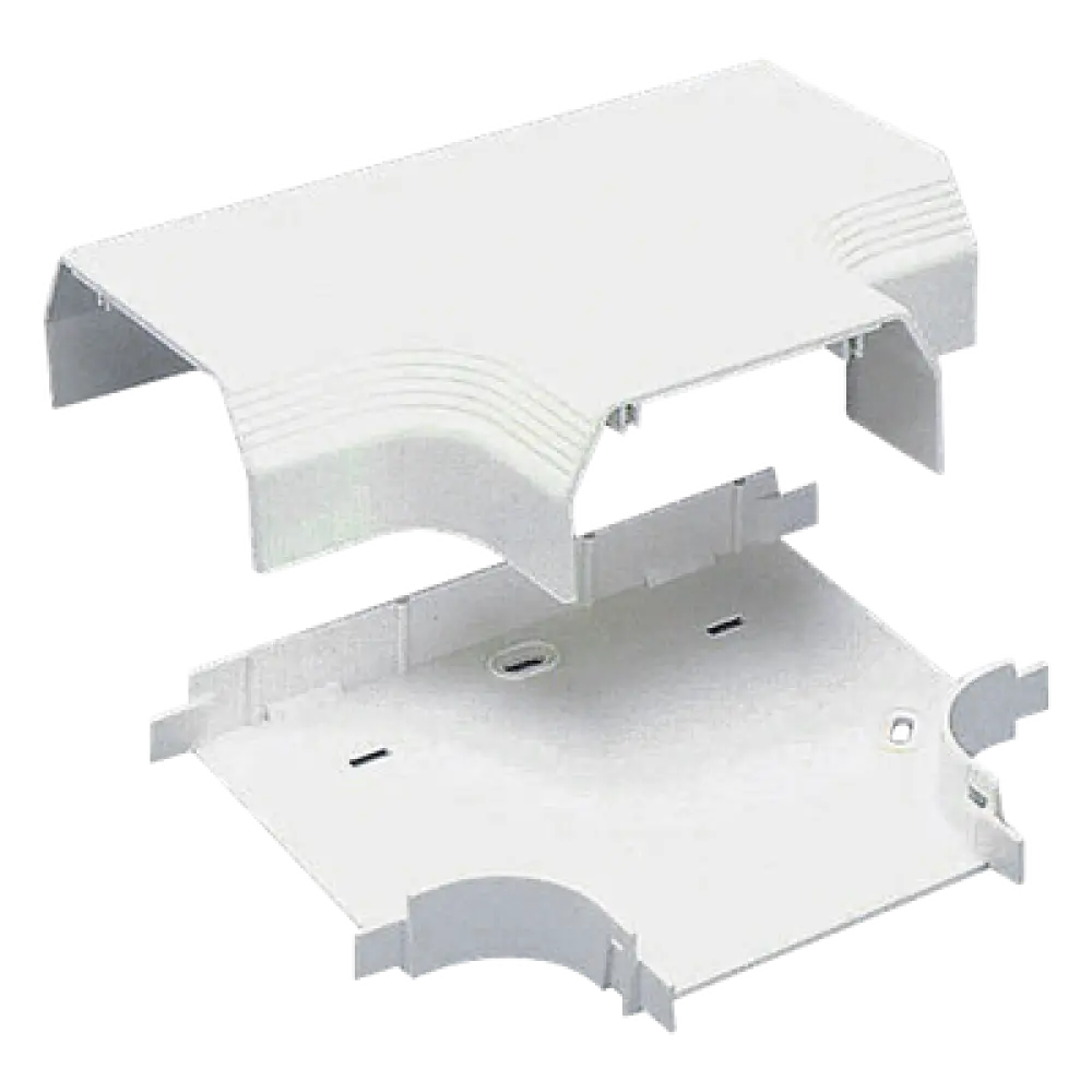Accesorio en T para Canaleta / PVC Rígido / UL94V-0 / Radio de Curvatura 1 in / TIA/EIA / Aplicaciones Múltiples