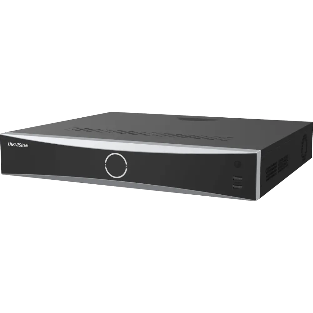 [AcuSeek] NVR 32 Megapixel (8K) / 32 Canales IP / 16 Puertos PoE+ / ACUSENSE / Reconocimiento Facial / POS / 4 Bahías de Disco Duro / HDMI en 4K / Alarmas I/O