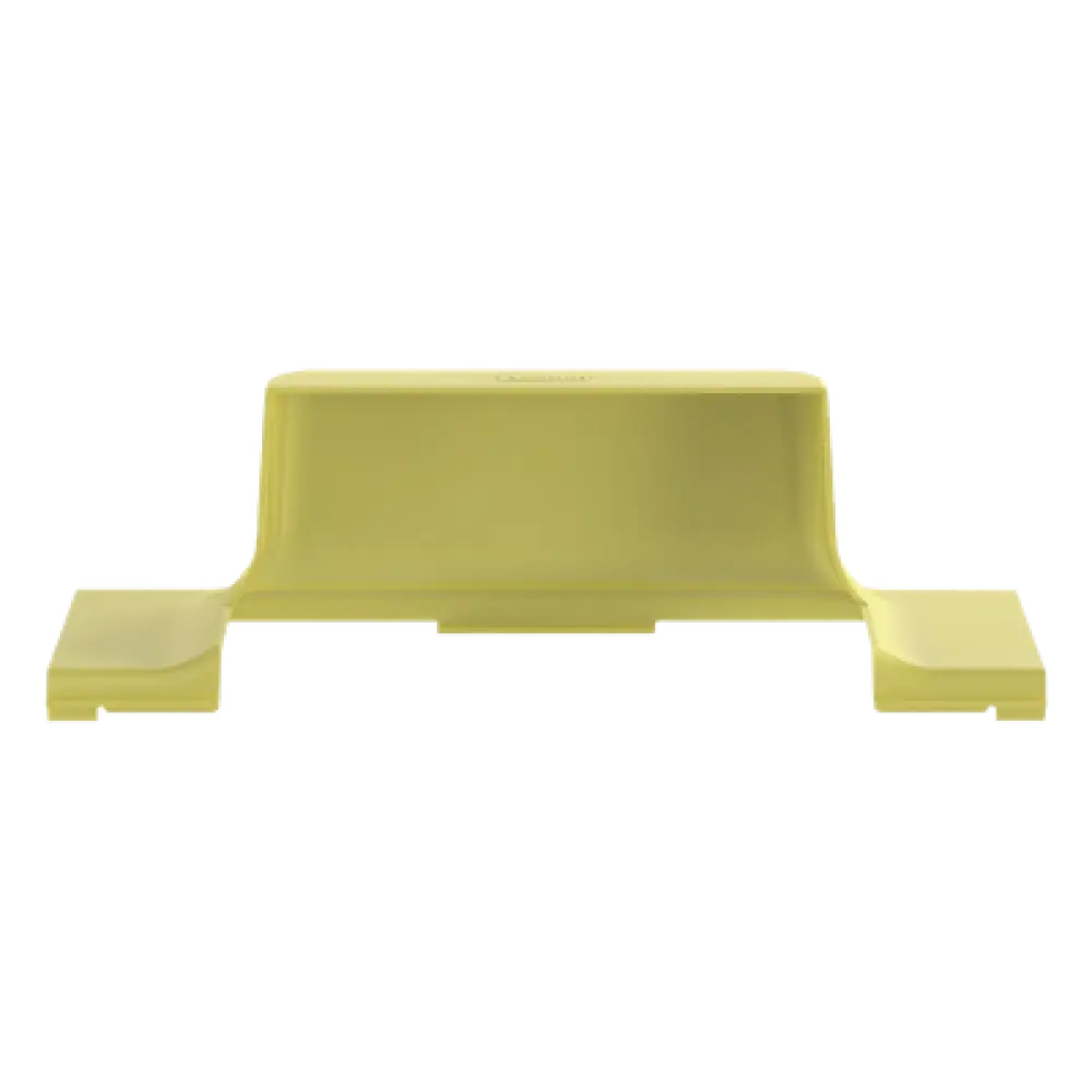 Tapa de Bajada Vertical / Canaleta FiberRunner 4X4 / Radio de Curvatura 50.8 mm / ABS de Alta Resistencia / Color Amarillo