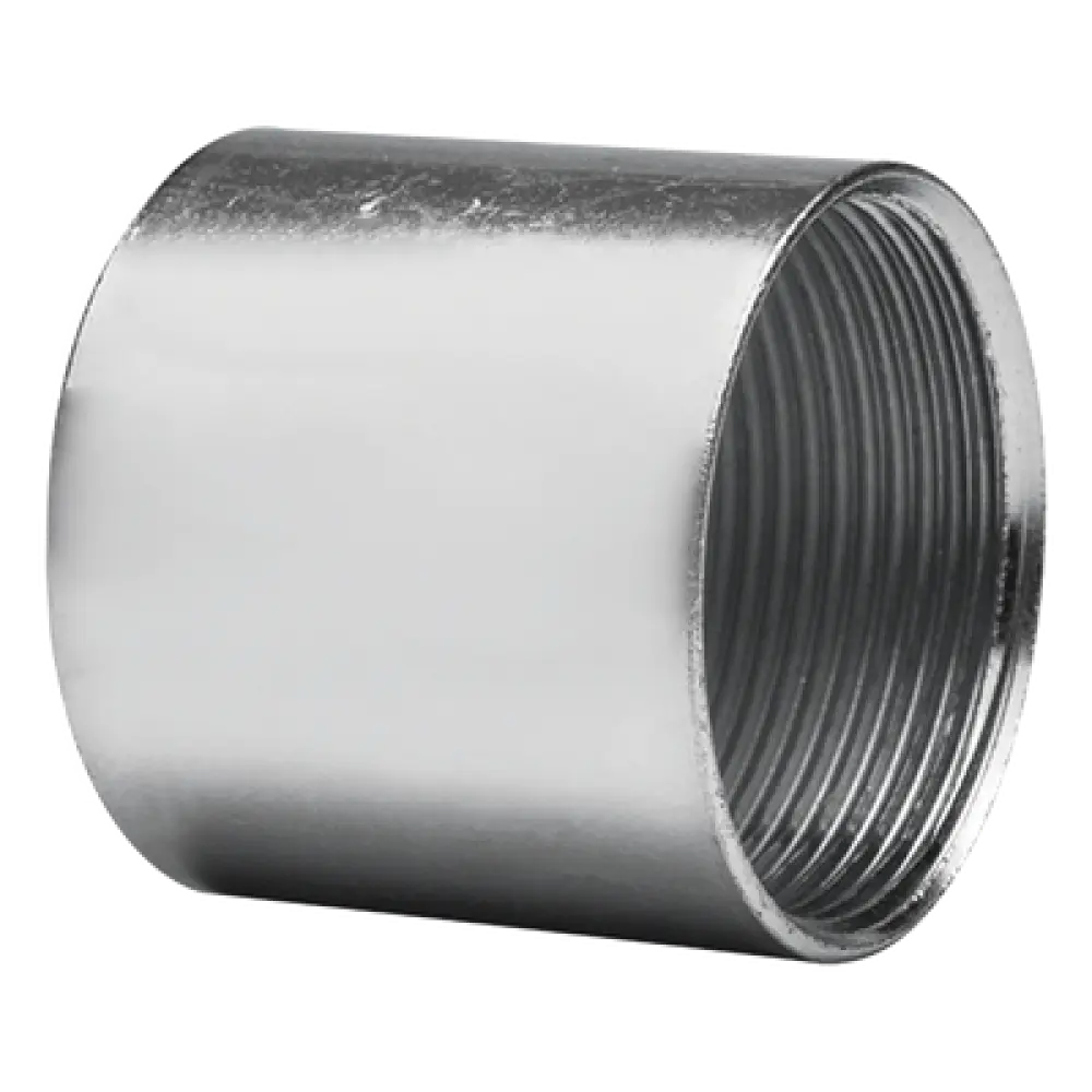 Cople para Tubo Galvanizado / Cédula 40 / 2" (53 mm) / Rosca / Etiqueta Naranja