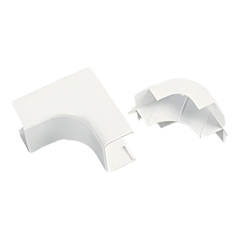 Esquinero Interior / ABS Blanco / UL94V-0 FT4 / 0 a 50°C / 90° / Canaleta LDPH10 LD2P10
