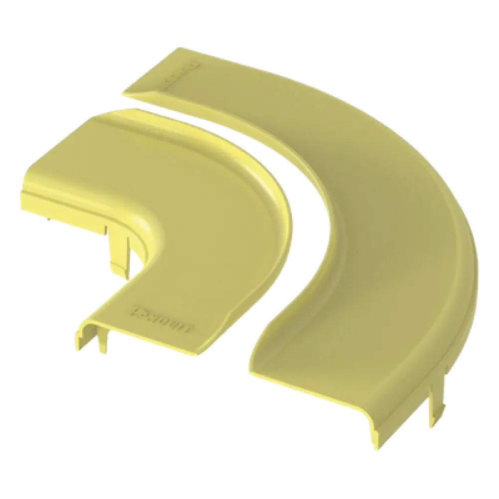 Tapa para Ángulo Recto Horizontal / 90° / 4x4 pulgadas / Acceso 3/4" (19 mm) / ABS 94V-0 / Amarillo