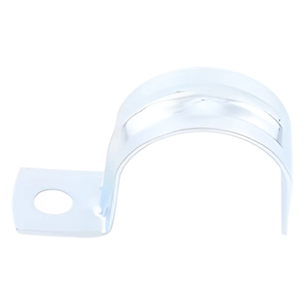 Abrazadera Tipo Uña / Conduit 3/8" (9.52 mm) / Acero Cincado / Espesor 0.9-1.2 mm / Instalaciones Eléctricas y Saneamiento