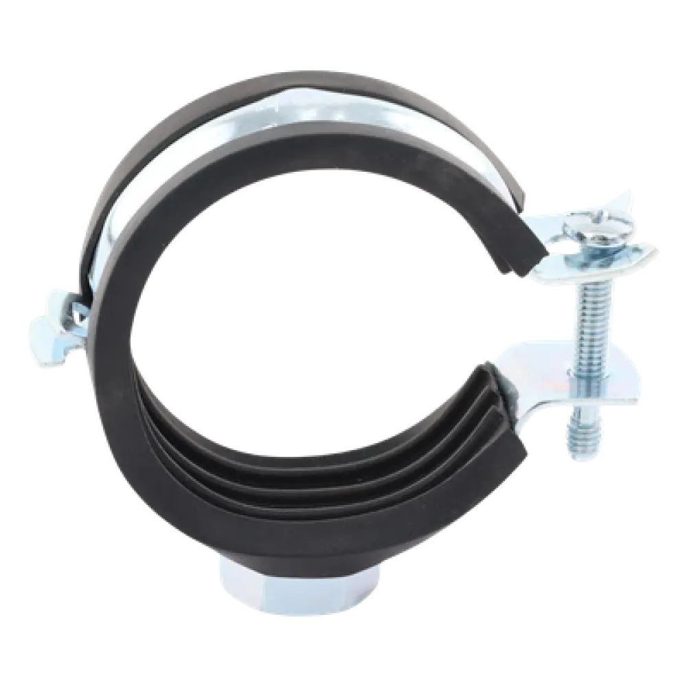 Abrazadera Isofónica / Apertura Vertical / Diámetro 42 mm (1 1/4") / Carga 60 kg / Rango -30°C a +120°C
