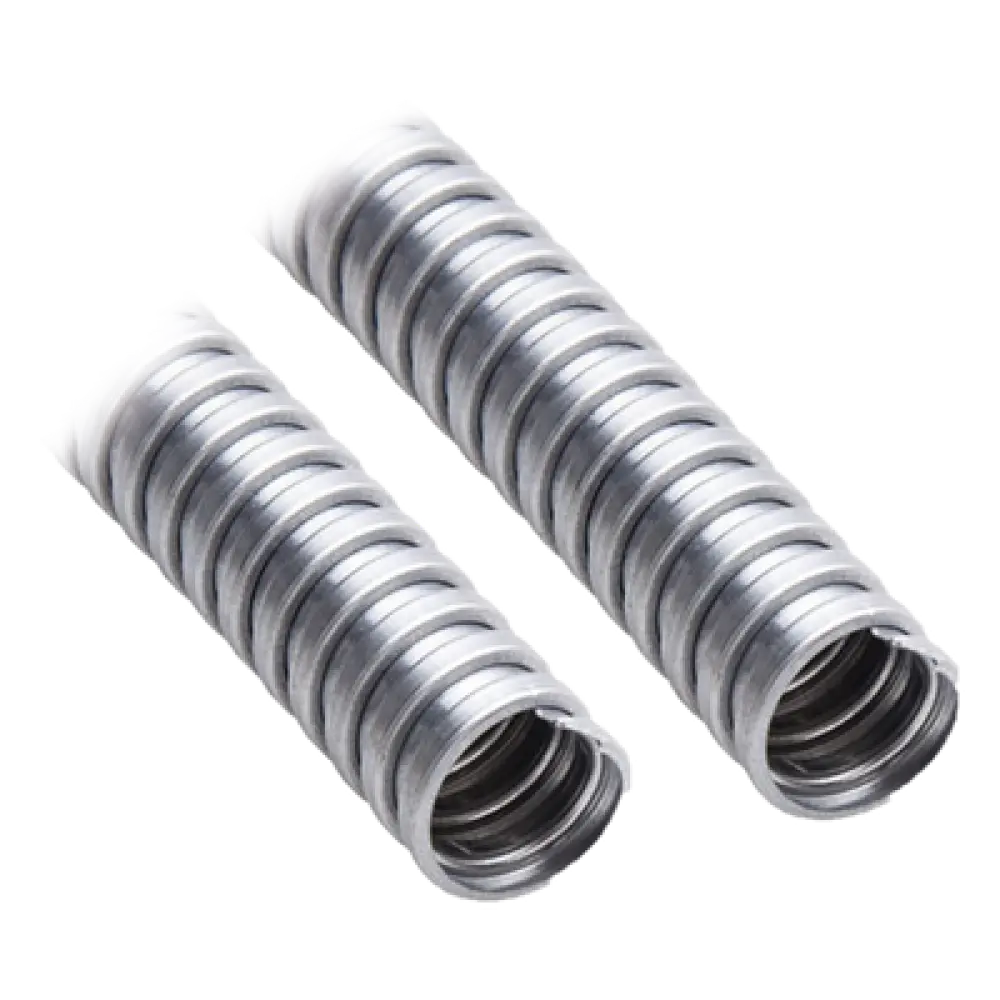 Tubo Flexible Eléctrico / 1/2" (13 mm) / Acero Pregalvanizado / 50 m (164 ft) / NEMA FB-1 / UL 514B